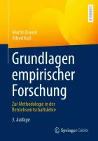 Product cover for Grundlagen empirischer Forschung