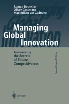 Product cover for Managing Global Innovation