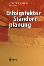 Product cover for Erfolgsfaktor Standortplanung