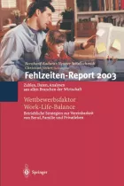 Product cover for Fehlzeiten-Report 2003