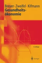 Product cover for Gesundheitsökonomie