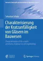 Product cover for Charakterisierung der Kratzanfälligkeit von Gläsern im Bauwesen
