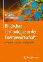 Product cover for Blockchain-Technologie in der Energiewirtschaft