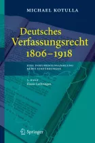 Product cover for Deutsches Verfassungsrecht 1806 - 1918