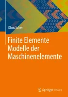Product cover for Finite Elemente Modelle der Maschinenelemente