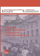 Product cover for Politik des bürgerschaftlichen Engagements in den Bundesländern