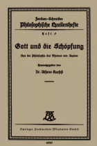 Product cover for Gott und die Schöpfung