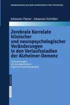 Product cover for Zerebrale Korrelate klinischer und neuropsychologischer Veränderungen in den Verlaufsstadien der Alzheimer-Demenz