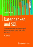 Product cover for Datenbanken und SQL