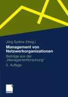 Product cover for Management von Netzwerkorganisationen