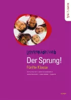 Product cover for Der Sprung! Fünfte Klasse, Lehrerguide/Web