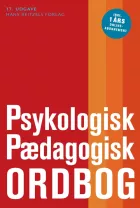 Product cover for Psykologisk-pædagogisk ordbog