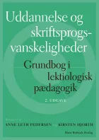Product cover for Uddannelse og skriftsprogsvanskeligheder
