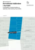 Product cover for  Korroderede trådbindere i murværk