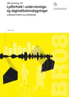 Product cover for  Lydforhold i undervisnings- og daginstitutionsbygninger