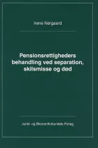 Product cover for Pensionsrettigheders behandling ved separation, skilsmisse og død