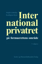 Product cover for International privatret