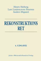Product cover for Rekonstruktionsret