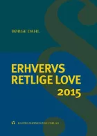 Product cover for Erhvervsretlige love 2015