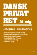 Product cover for Dansk Privatret HA(jur.)