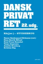 Product cover for Dansk Privatret HA(jur.)