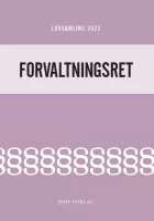 Product cover for Lovsamling - 2022 Forvaltningsret