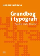 Product cover for Grundbog i typografi
