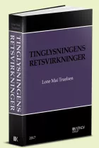 Product cover for Tinglysningens retsvirkninger