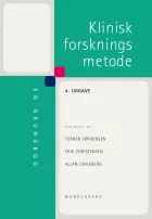 Product cover for Klinisk forskningsmetode