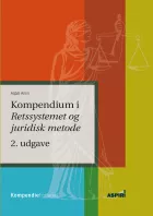 Product cover for Kompendium i retssystemet og juridisk metode