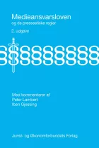 Product cover for Medieansvarsloven og de presseetiske regler med kommentarer