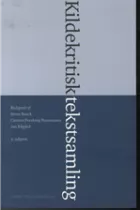 Product cover for Kildekritisk tekstsamling