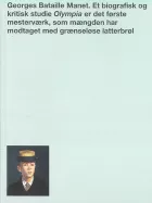 Product cover for Manet - Et biografisk og kritisk studie