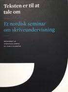 Product cover for Teksten er til at tale om