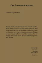 Product cover for Den kommende opstand