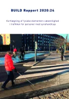 Product cover for Kortlægning af fysiske elementers væsentlighed i trafikken for personer med syn