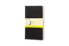 Product cover for Moleskine Cahier. large. plain. black. SET OF THREE