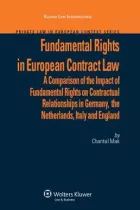 Product cover for Fundamental Rights in European Contract Law