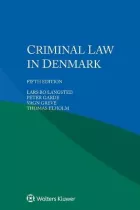 Product cover for Criminal Law in Denmark