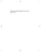 Product cover for Pathways Through Writing Blocks in the Academic Environment