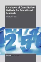 Product cover for Handbook of Quantitative Methods for Educational Research