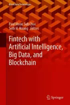 Product cover for Fintech with Artificial Intelligence, Big Data, and Blockchain